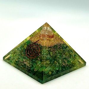 Green and Gold Orgonite